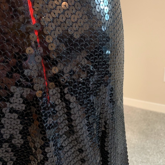 Tiffany Designs Sequin Floor Length Dress Size 6 - Picture 5 of 5